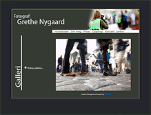 Tablet Screenshot of grethenygaard.no